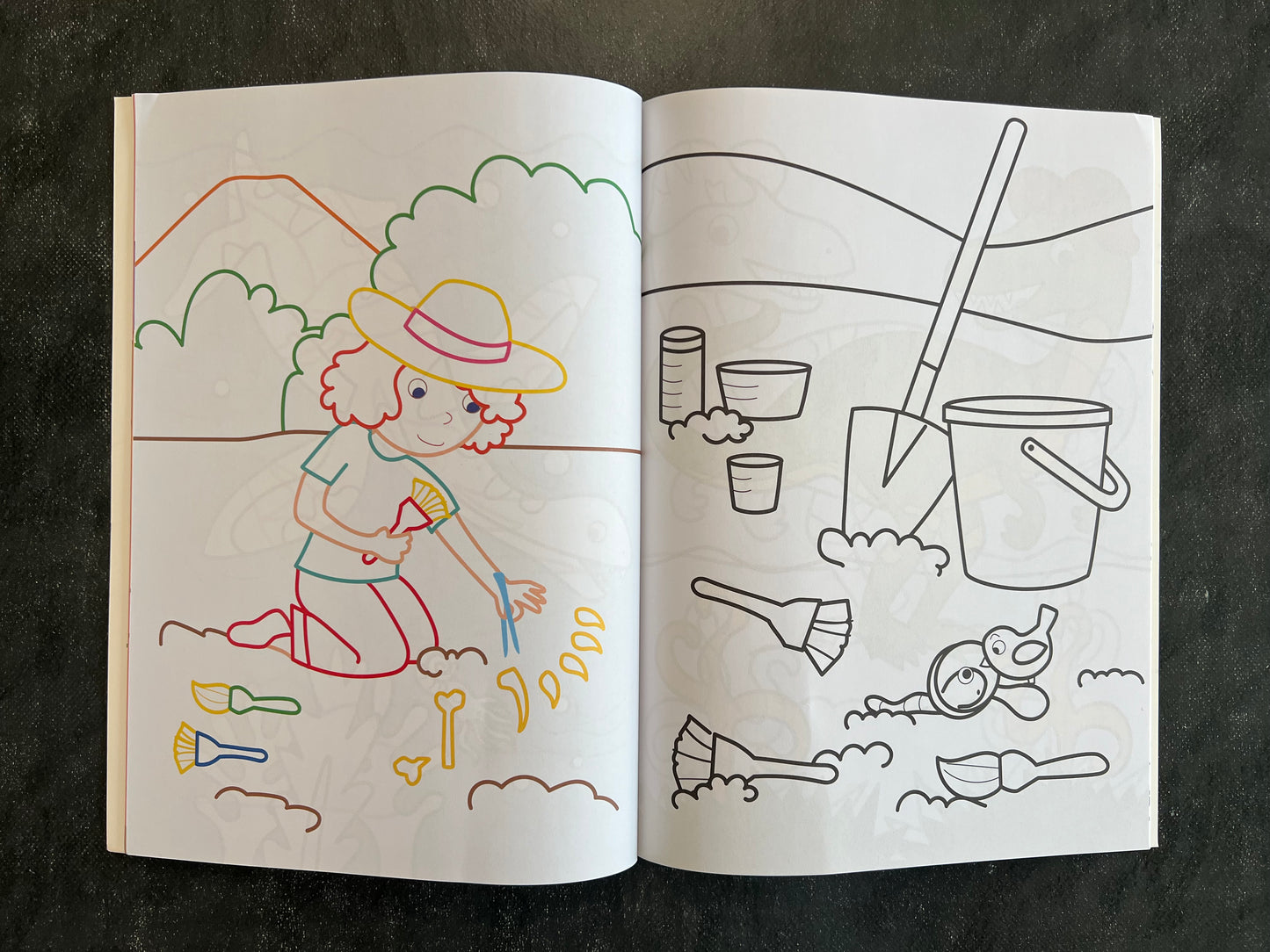 Mon livre à colorier - les dinosaures