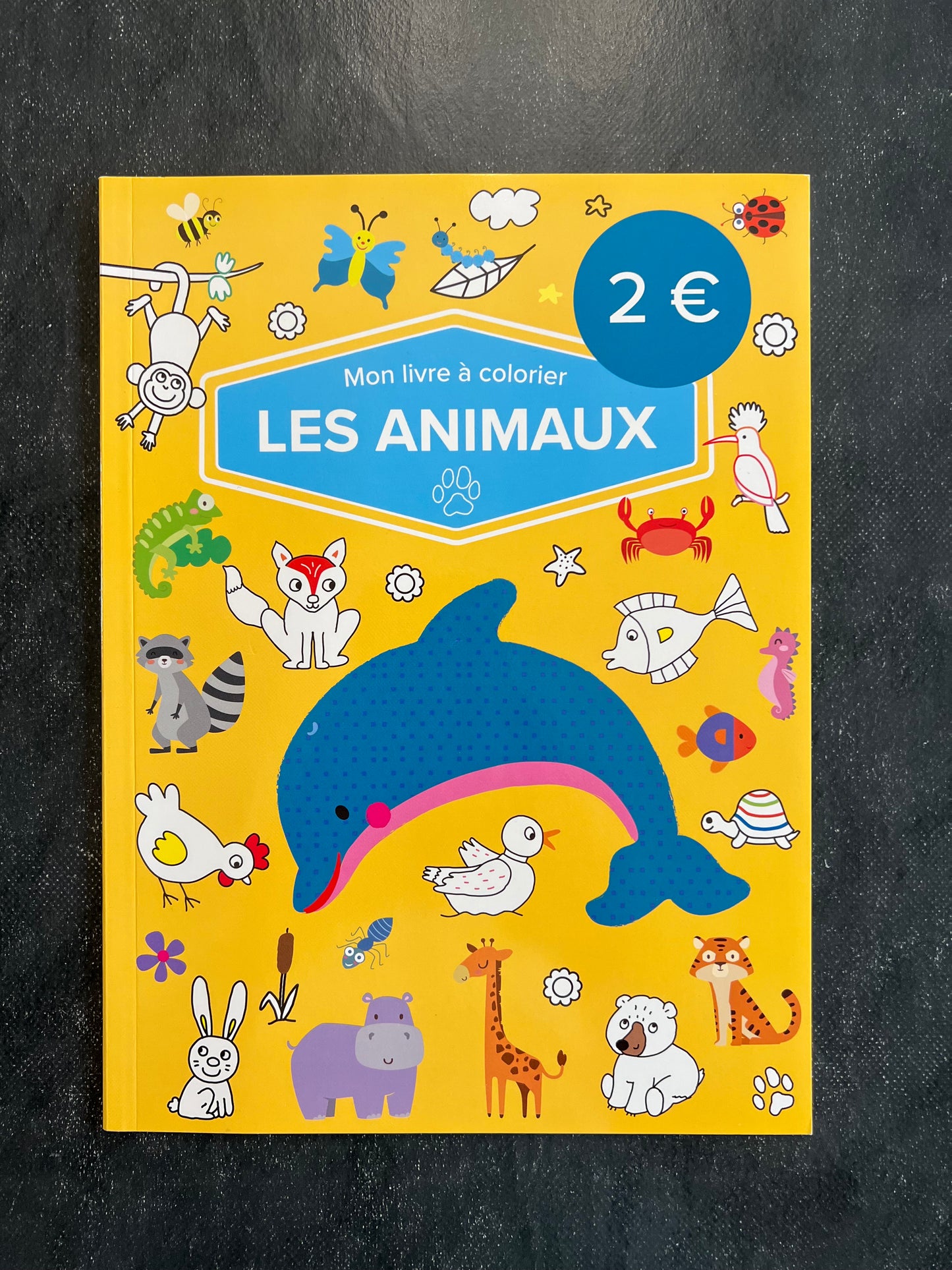 Mon livre à colorier - les animaux