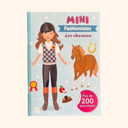 Mini fashionistas - Les chevaux | Album mode pour enfants dès 5 ans
