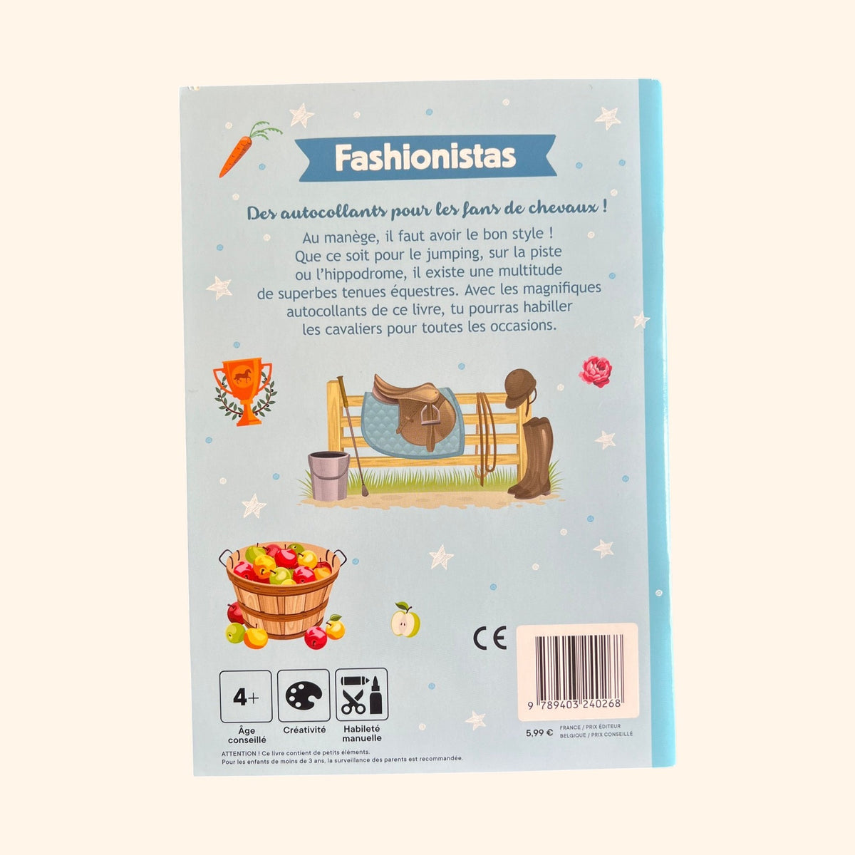 Mini fashionistas - Les chevaux | Album mode pour enfants dès 5 ans