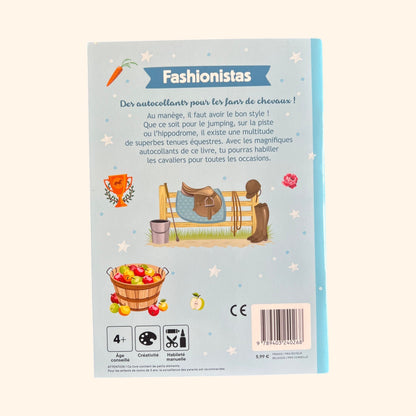 Mini fashionistas - Les chevaux | Album mode pour enfants dès 5 ans