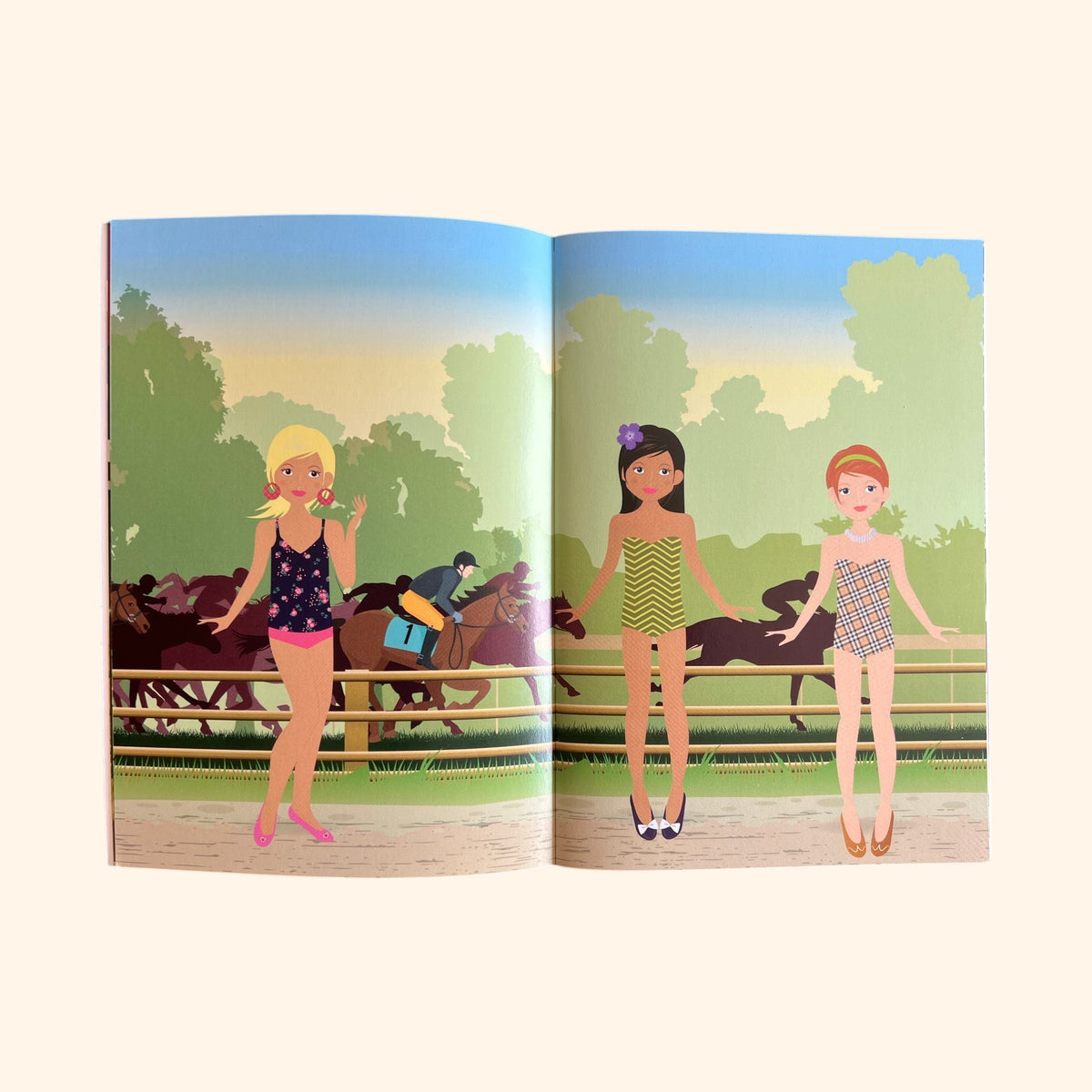 Mini fashionistas - Les chevaux | Album mode pour enfants dès 5 ans