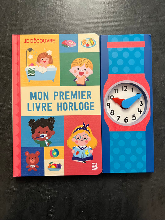 Mon premier livre horloge