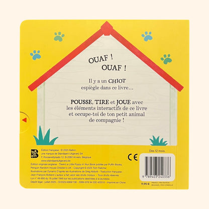 Il y a un chiot dans ce livre - Album interactif dès 3 ans