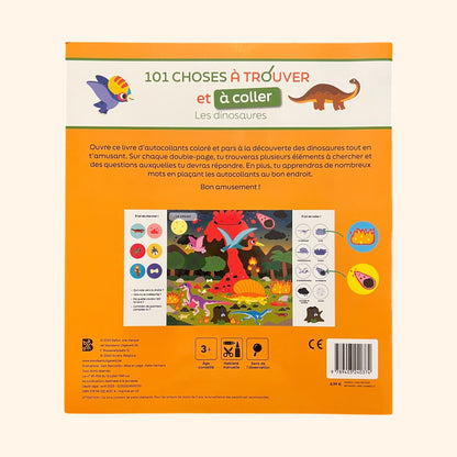 101 choses à trouver et à coller - Les dinosaures (4-7 ans)