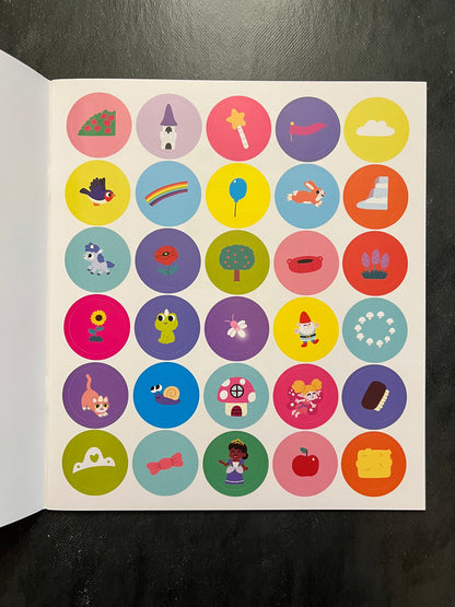 101 choses à trouver et à coller - les licornes