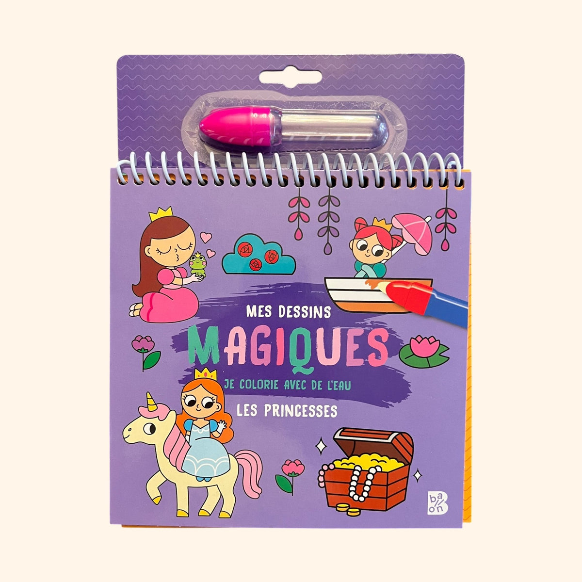 Mes dessins magiques - Les princesses | 4-7 ans | Livre-jeu