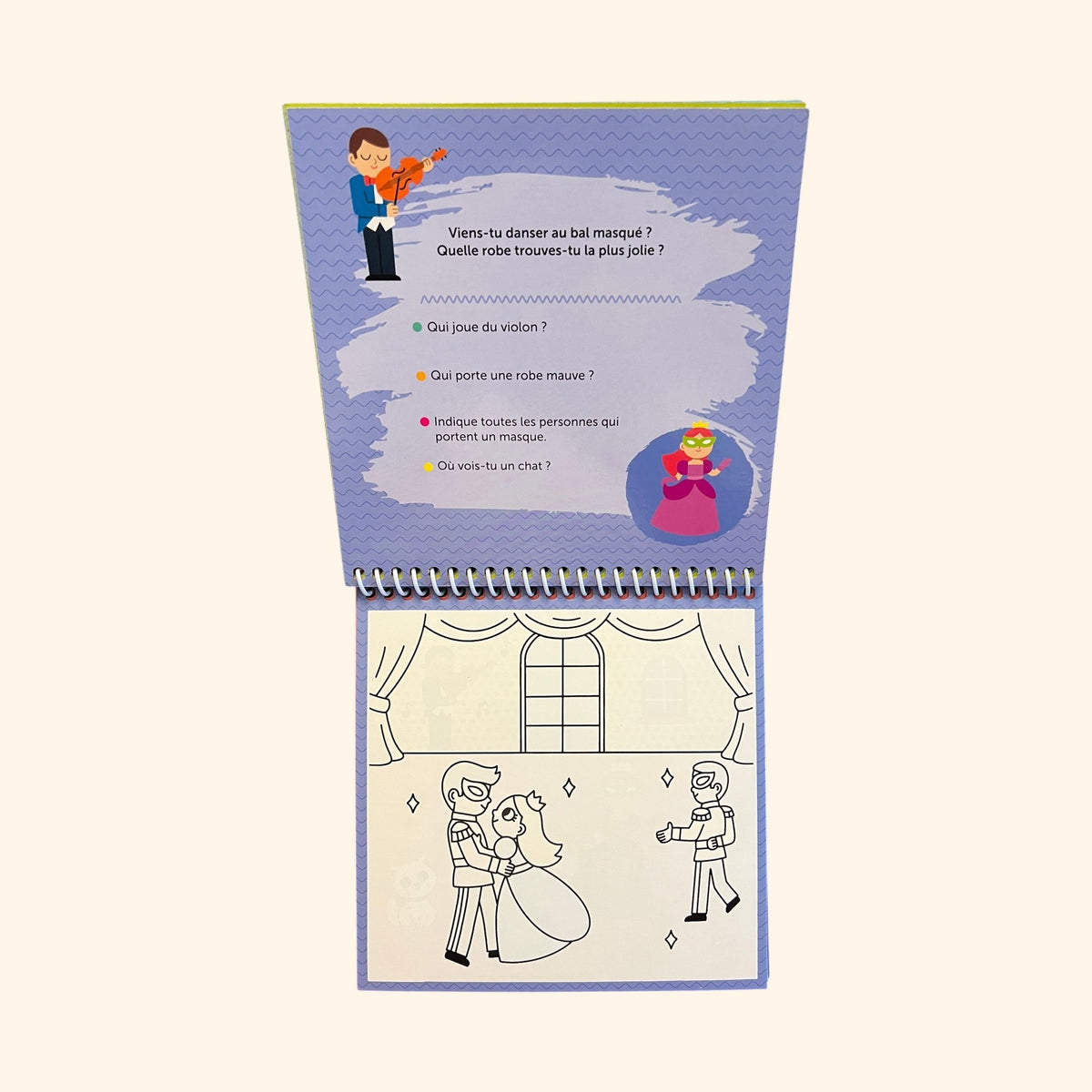 Mes dessins magiques - Les princesses | 4-7 ans | Livre-jeu