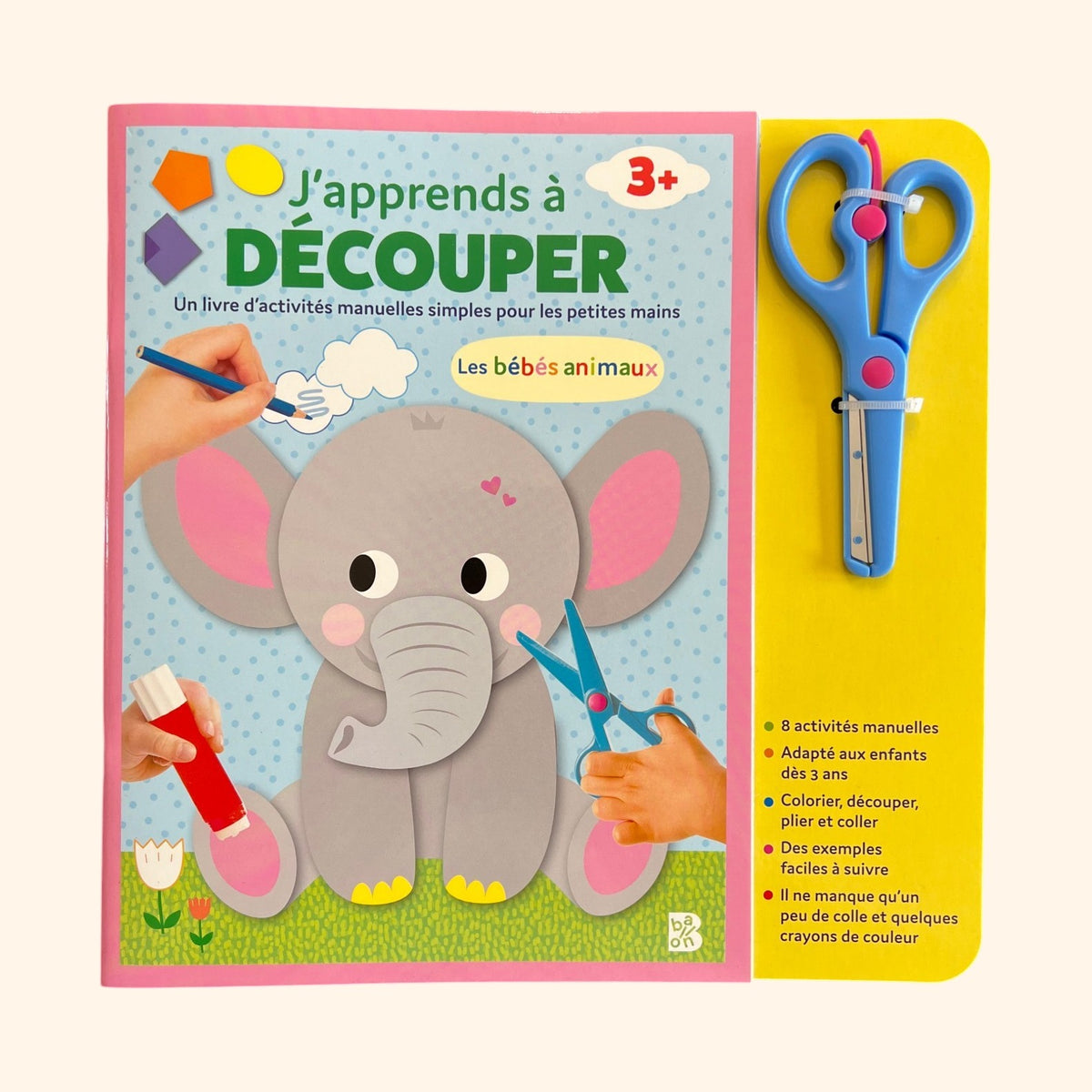 J'apprends à découper - Les bébés animaux | Dès 3 ans