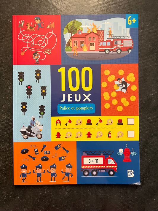 100 jeux - police et pompiers