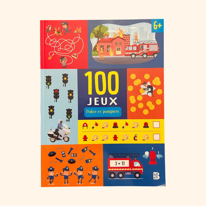 100 jeux - Police et pompiers | Activités ludiques 5-8 ans
