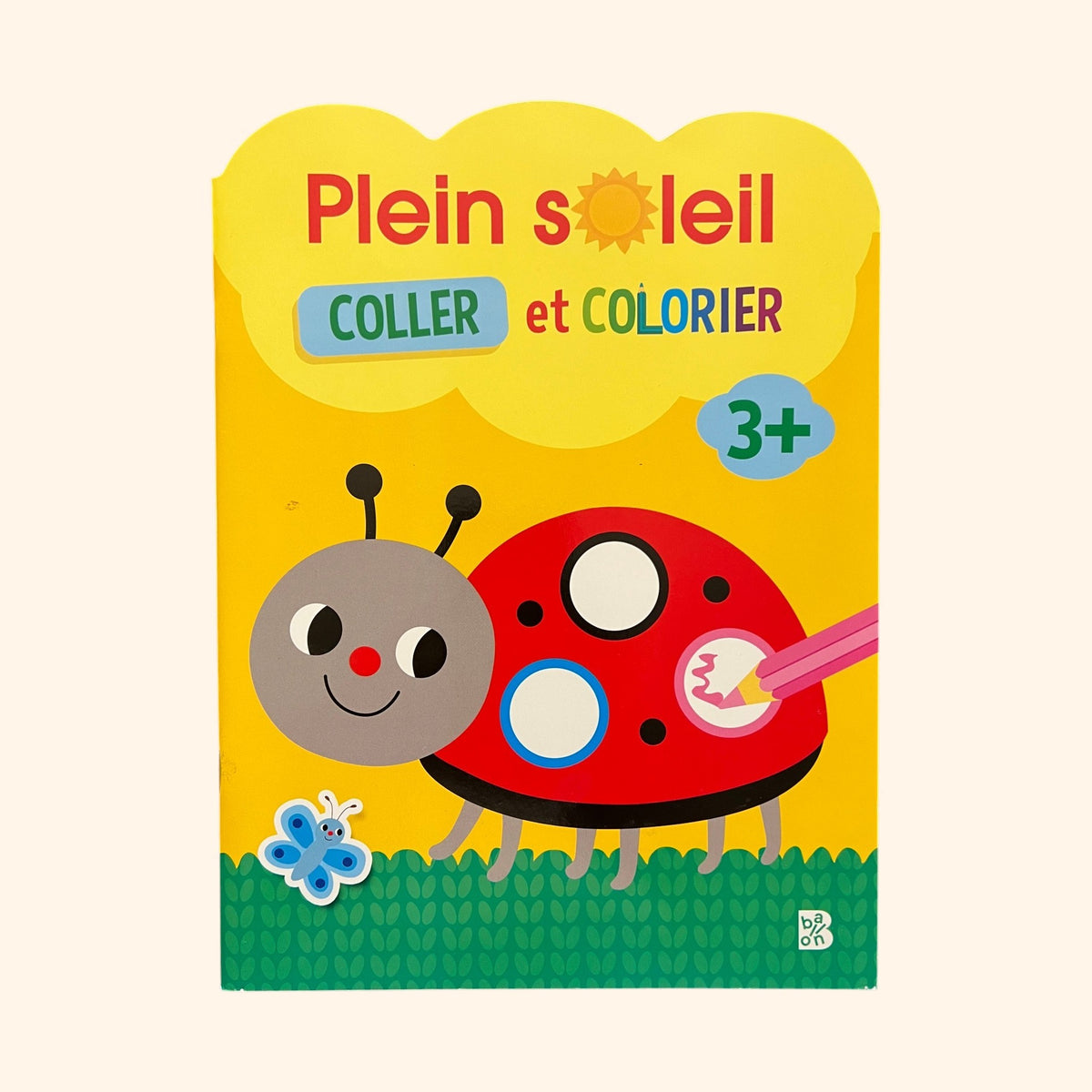 Coller et colorier plein soleil - Dès 3 ans