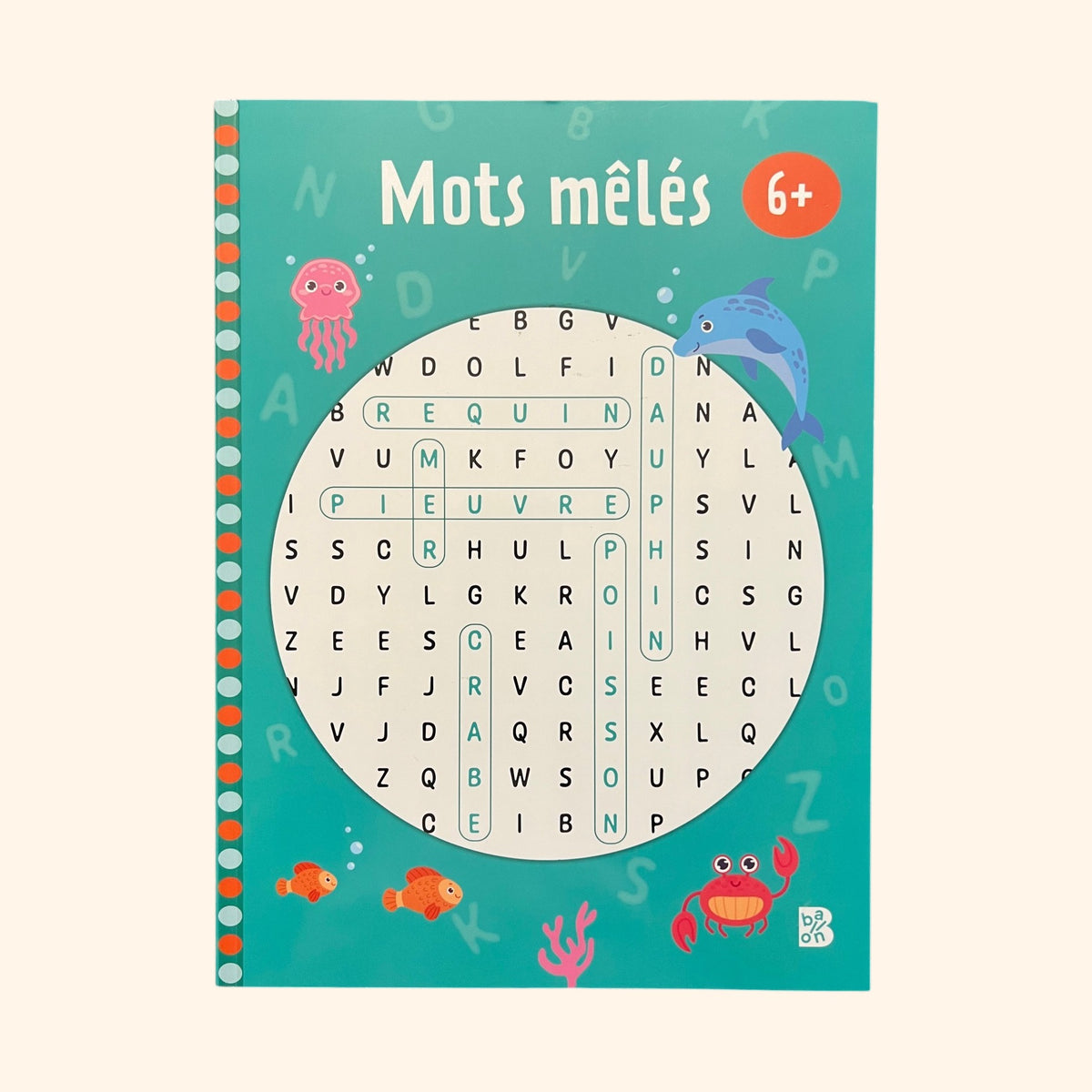 Mots mêlés - Jeu de lettres dès 6 ans