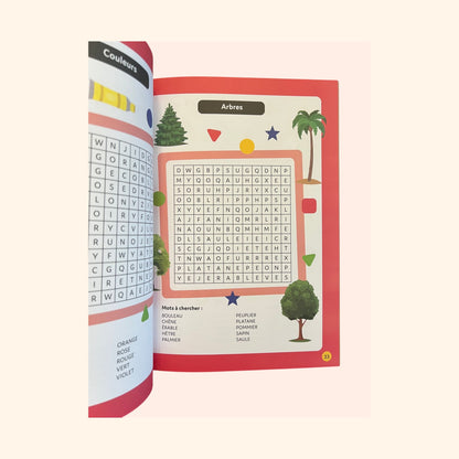 Mots mêlés - Jeu de lettres dès 6 ans