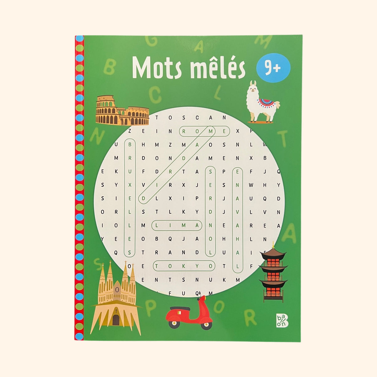 Mots mêlés - Jeu de lettres dès 9 ans