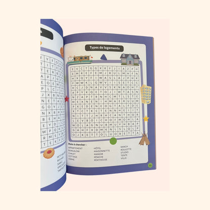 Mots mêlés - Jeu de lettres dès 9 ans