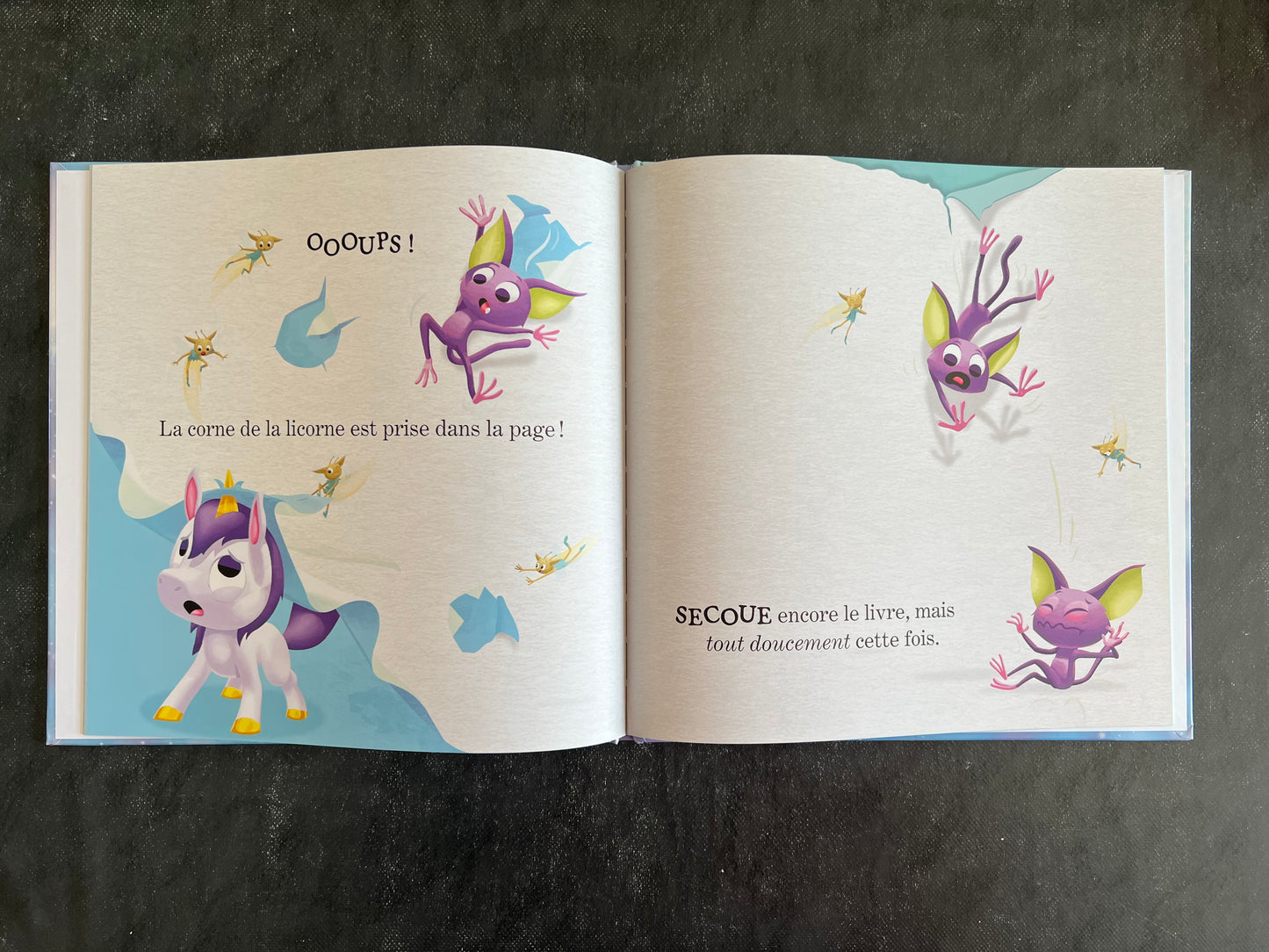 Il y a une licorne dans ce livre