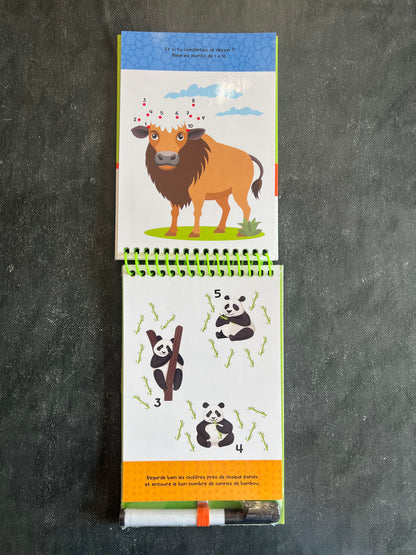 Mon carnet de jeux - animaux étonnants - dès 4 ans