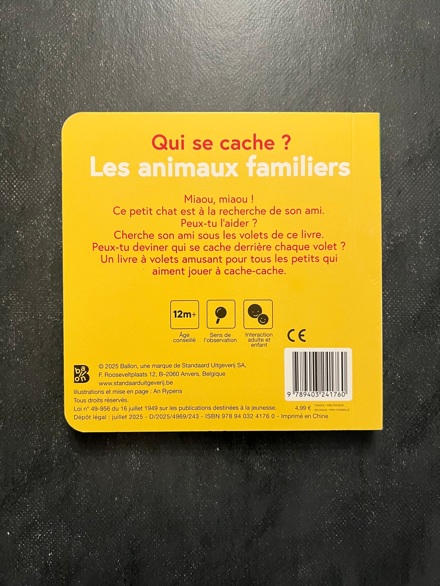 Qui se cache ? les animaux familiers