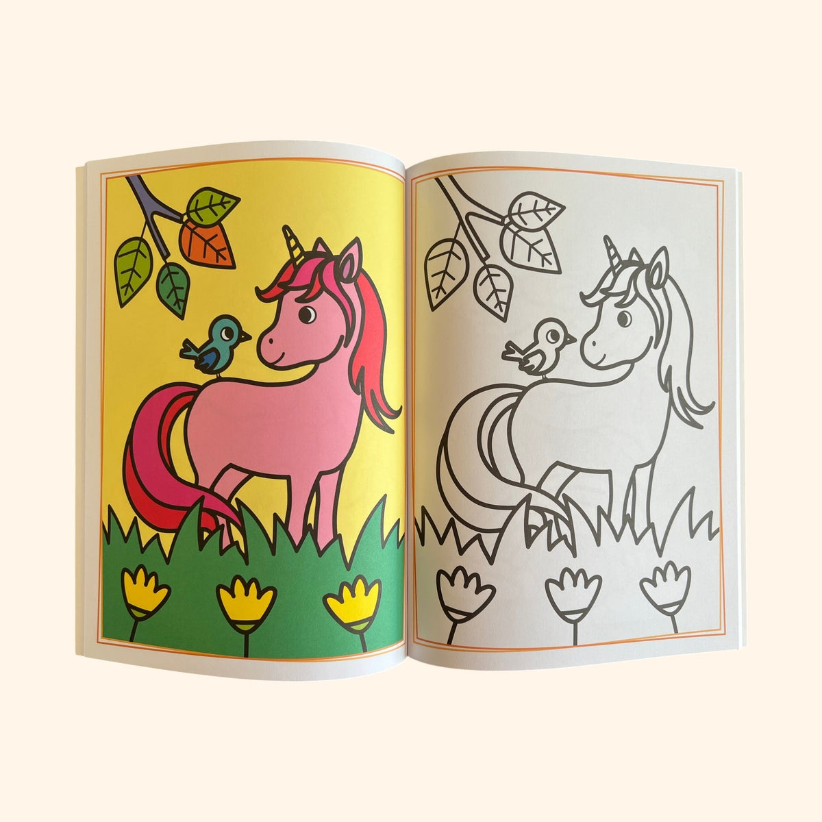 Mon grand livre à colorier - Les licornes (3-7 ans)