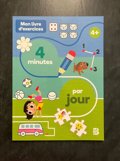 Mon livre d'exercice - 4 minutes par jour