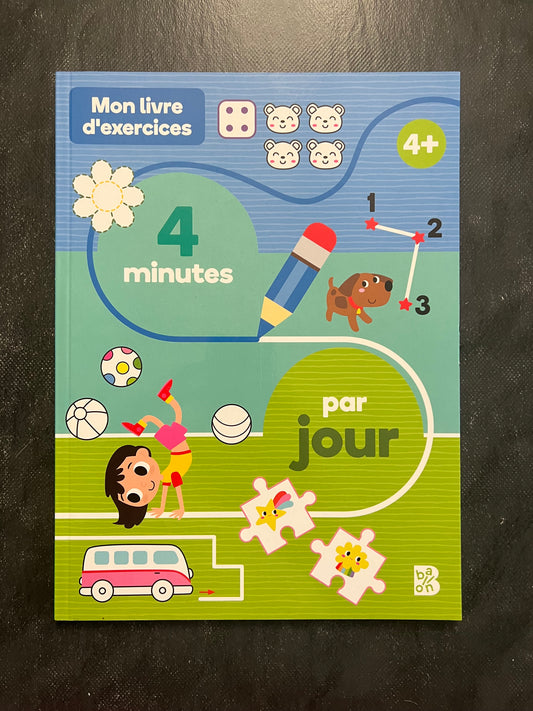 Mon livre d'exercice - 4 minutes par jour