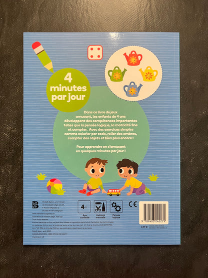 Mon livre d'exercice - 4 minutes par jour