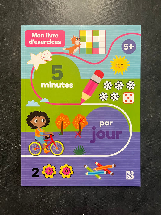 Mon livre d'exercice - 5 minutes par jour