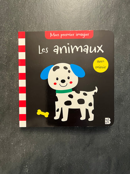 Mon premier imagier avec miroir - les animaux