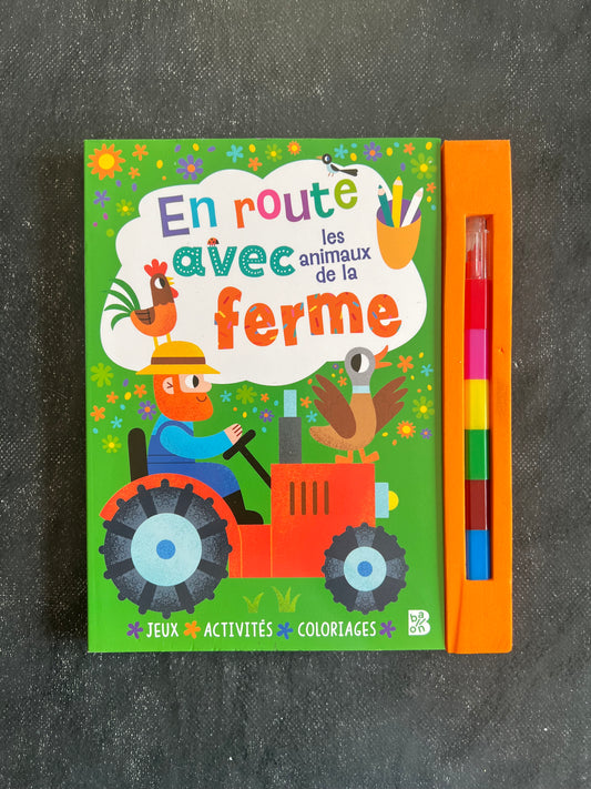 En route avec les animaux de la ferme