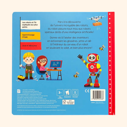 Je découvre les robots - Livre-jeu d'apprentissage STIAM 4-7 ans