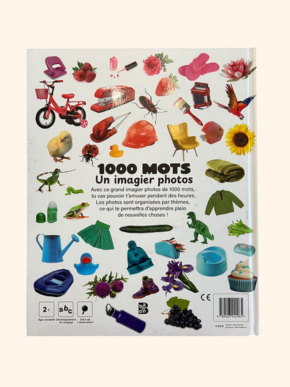 1000 mots - Un imagier photos | Dès 2 ans