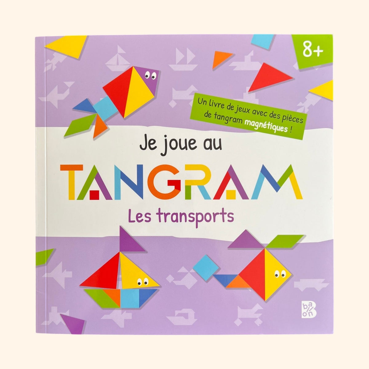 Je joue au tangram - Les transports | Jeu d'observation et logique 4-7 ans
