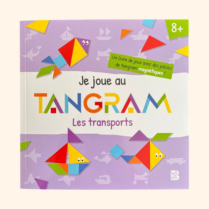 Je joue au tangram - Les transports | Jeu d'observation et logique 4-7 ans