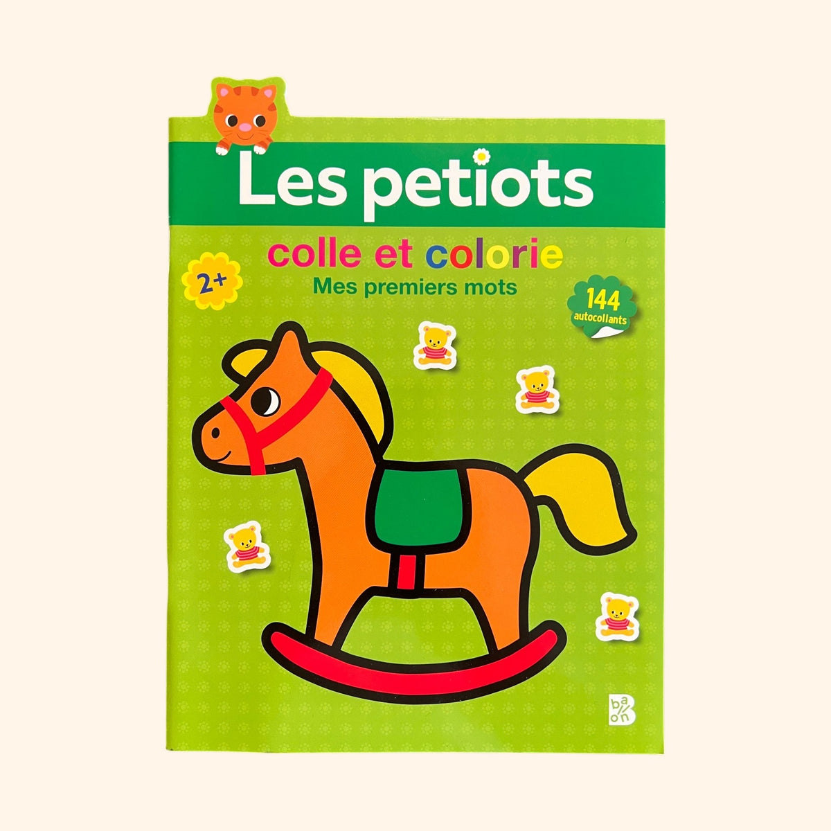 Les petiots colle et colorie - mes premiers mots (dès 2 ans)