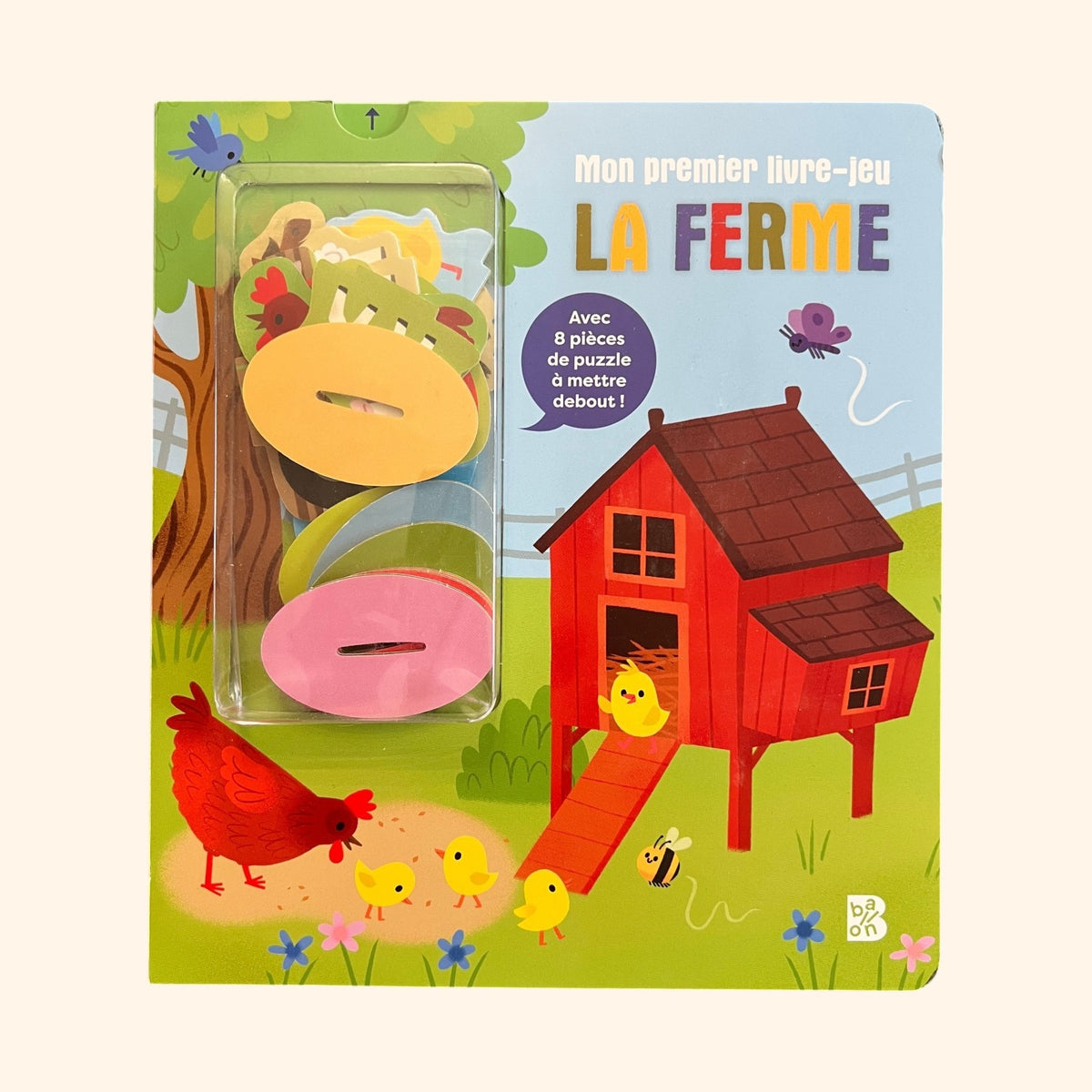 Mon premier livre-jeu - La ferme | Dès 3 ans