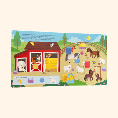 Mon premier livre-jeu - La ferme | Dès 3 ans