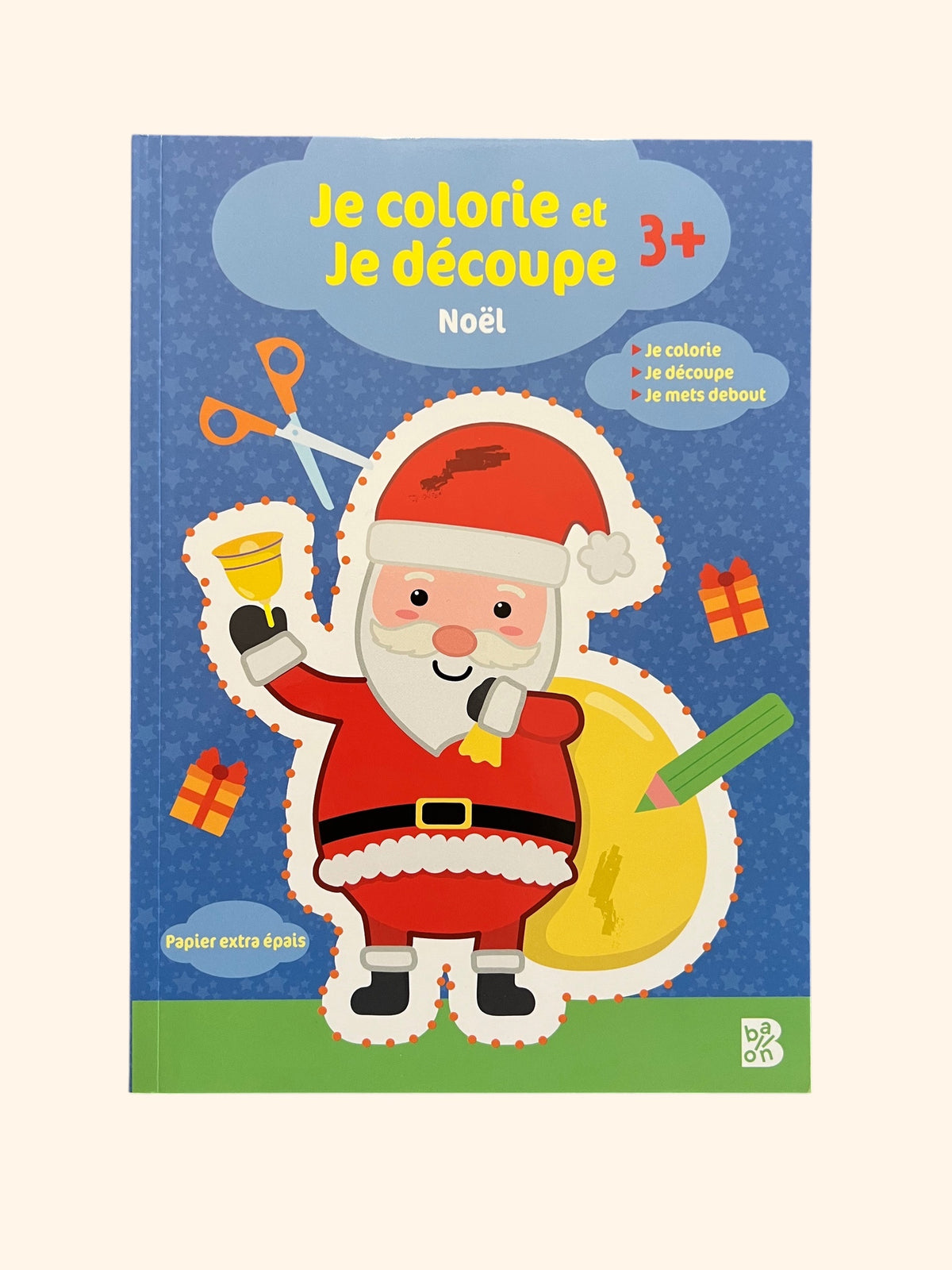 Je colorie et je découpe - Noël | Dès 4 ans