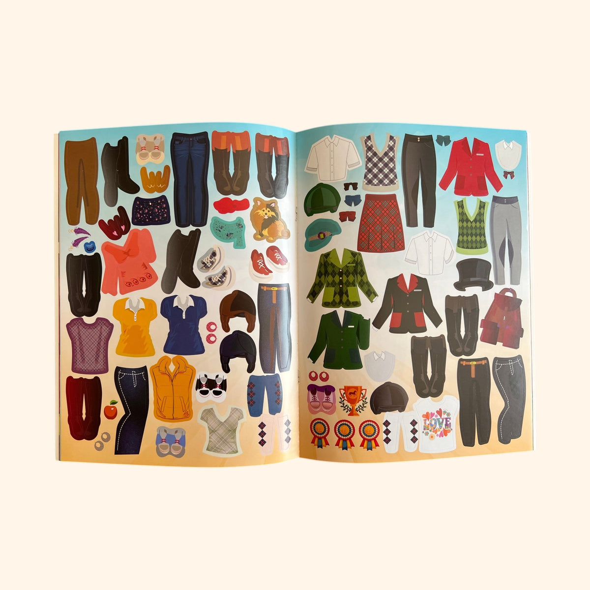 Fashionistas - Les chevaux | Album mode pour enfants 5-8 ans