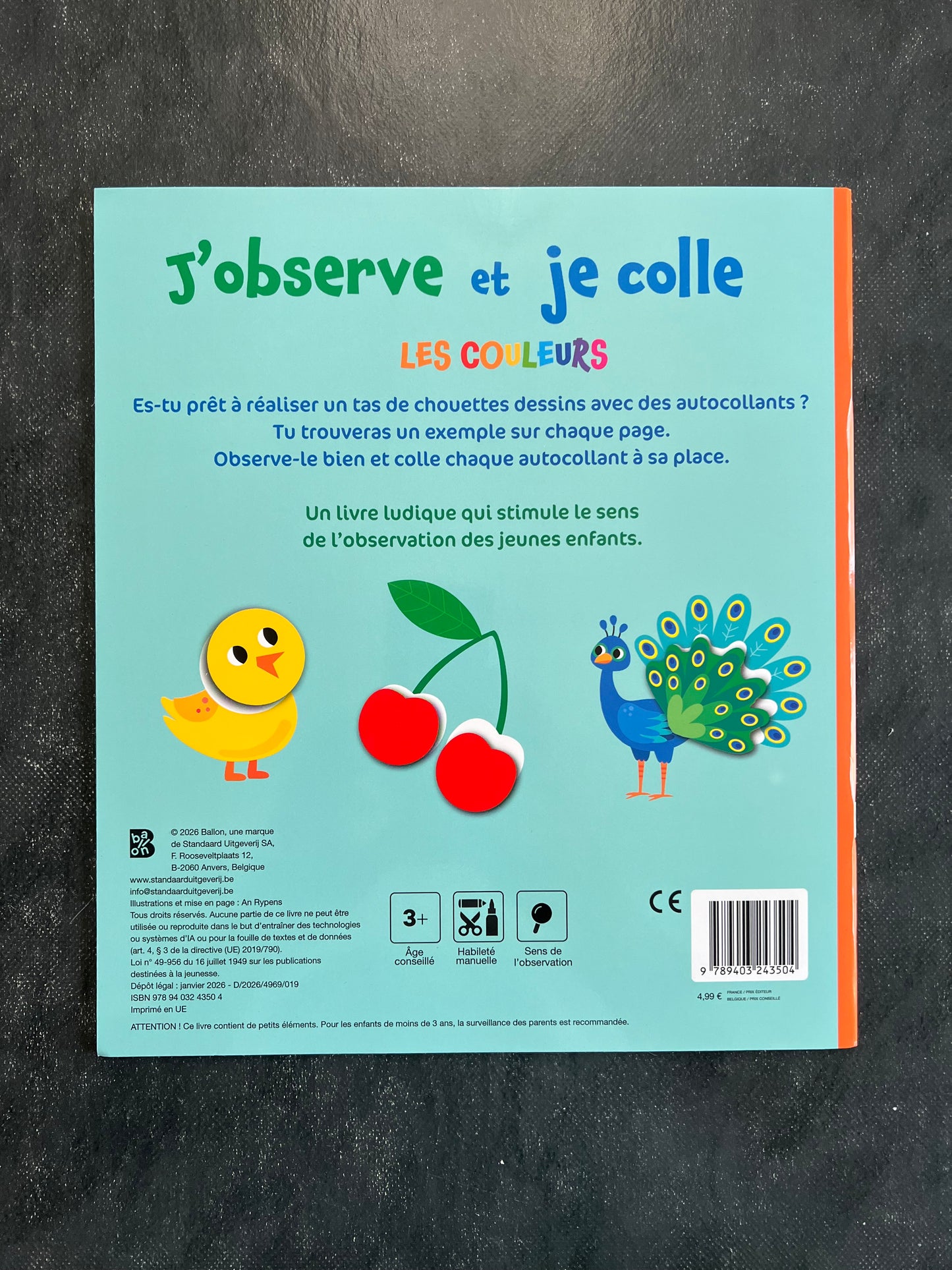 J'observe et je colle - les couleurs