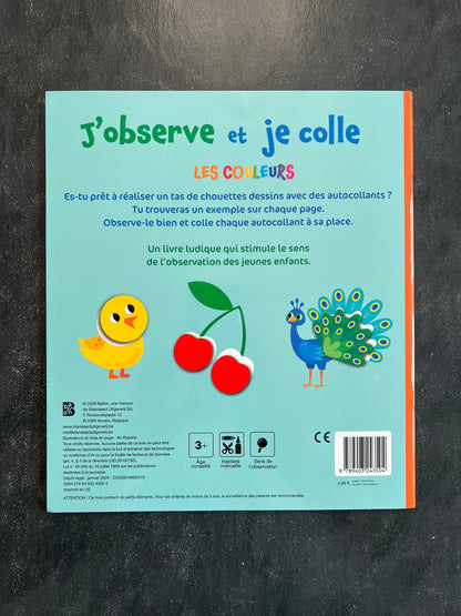 J'observe et je colle - les couleurs