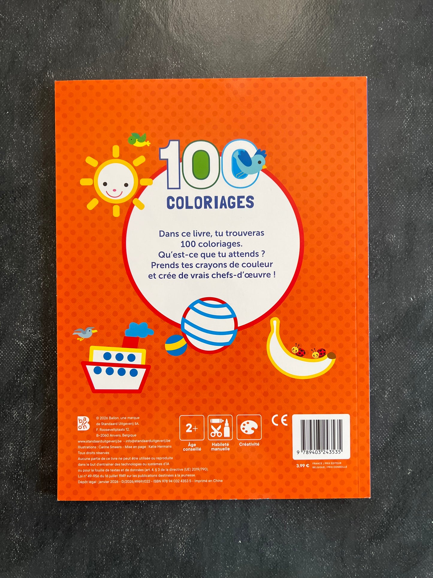 100 coloriages - mes premiers mots