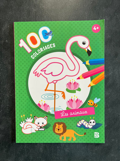 100 coloriages - les animaux