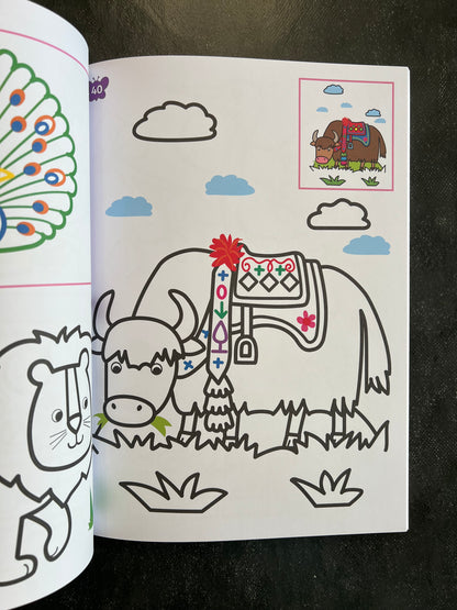 100 coloriages - les animaux