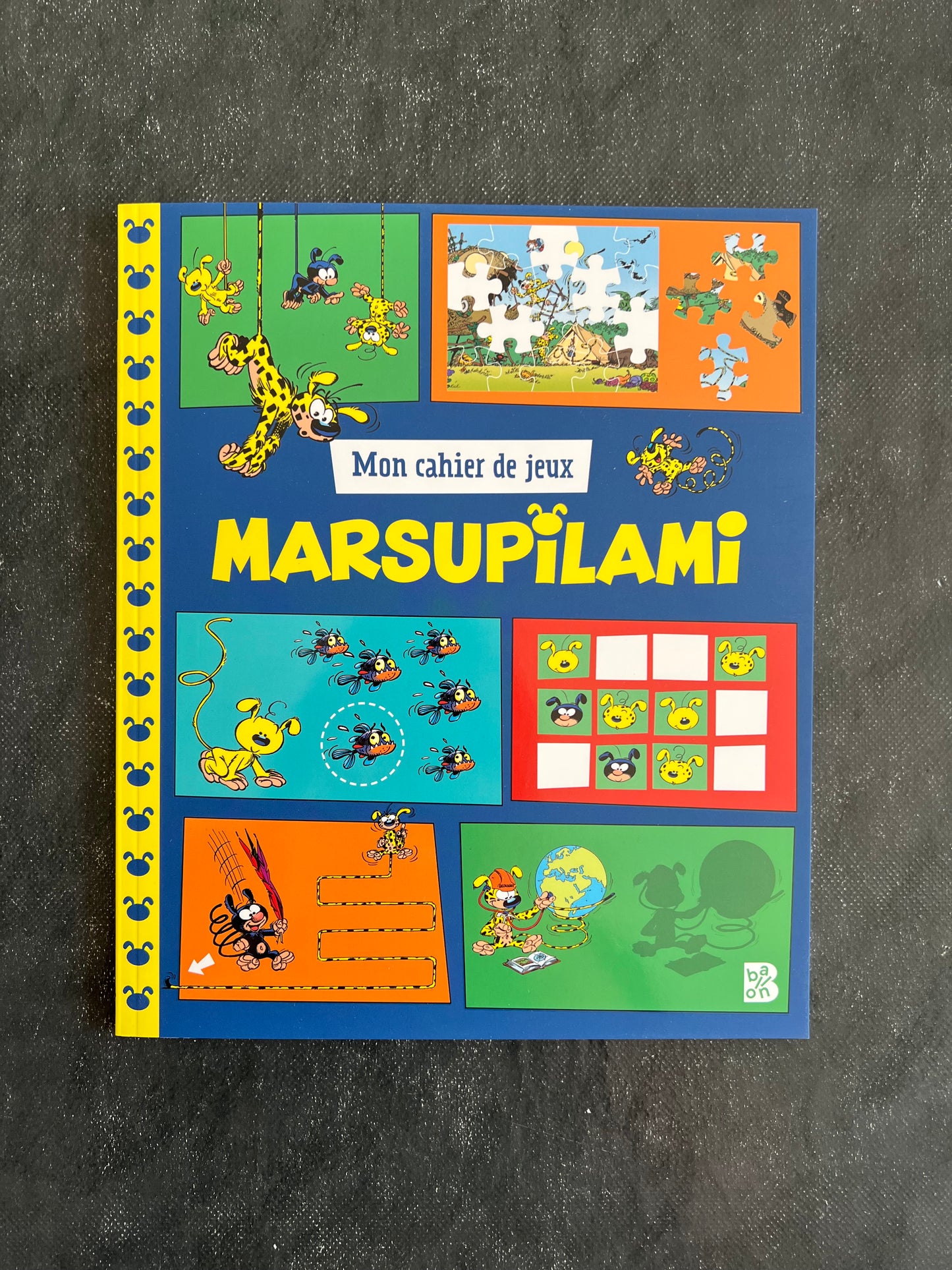 Mon cahier de jeux - Marsupilami