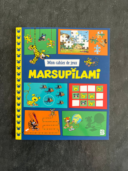Mon cahier de jeux - Marsupilami