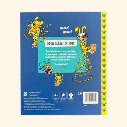Mon cahier de jeux - Marsupilami | Activités créatives 5-8 ans