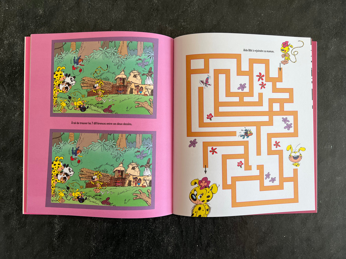 Mon cahier de jeux - Marsupilami
