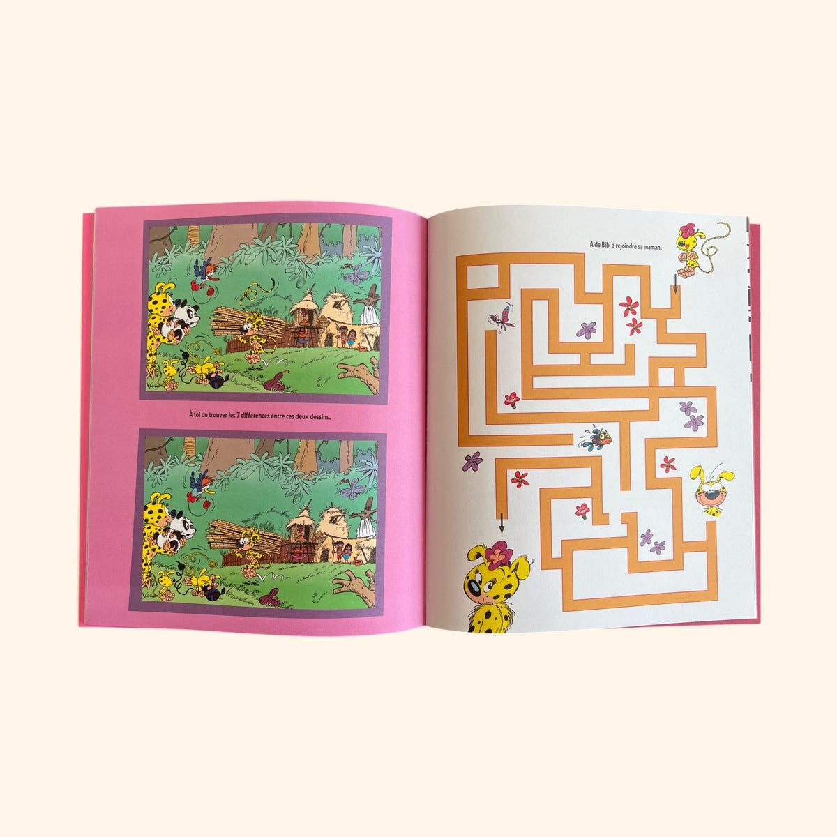 Mon cahier de jeux - Marsupilami | Activités créatives 5-8 ans