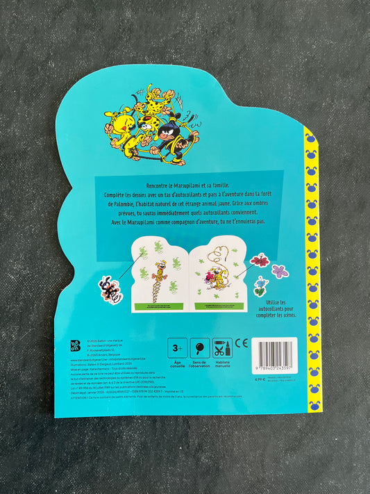 Livre de jeux - Marsupilami bleu